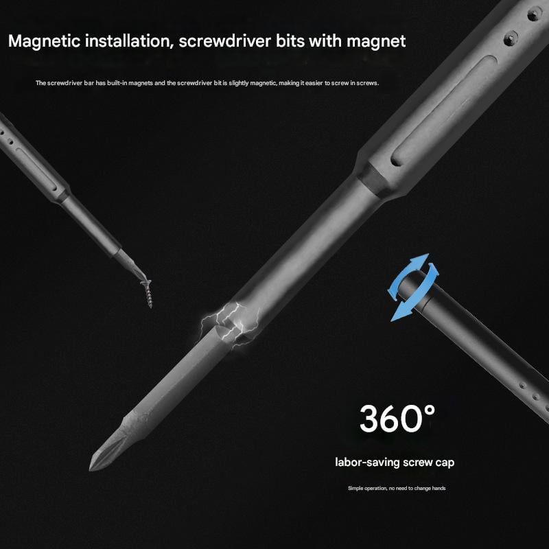 šHot Promotionš„E1 MAX 3.7V Mini Electric Screwdriver 50-in-1