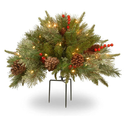 🔥🔥Final 5 Hours: 50% OFF🎄Pre-lit Artificial Christmas Tree Urn Filler💐